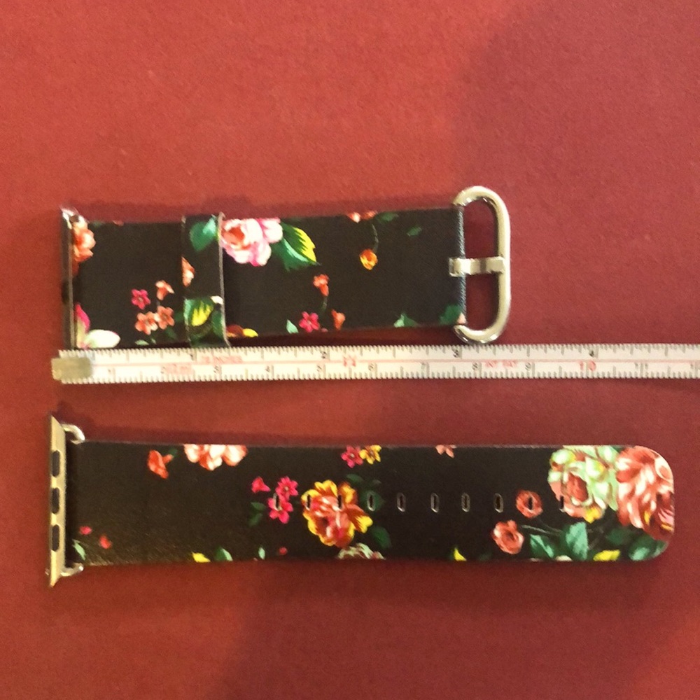 Floral design band for Apple Watch